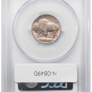 1913 FIVE-CENT PIECE - BUFFALO, TYPE 1 PCGS MS 65 TYPE 1, CAC Reverse Slab