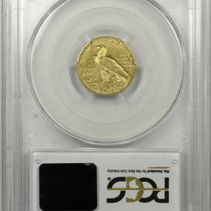 1927 QUARTER EAGLE - INDIAN HEAD PCGS MS 62, CAC Reverse Slab