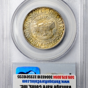 1936 SILVER COMMEMORATIVE PCGS MS 65 YORK, CAC Reverse Slab