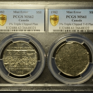 Triple clip pair