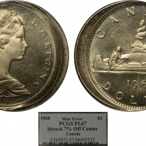 Canadian Nickel Dollar Errors
