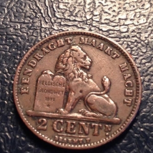 Belgium 2 Centimes