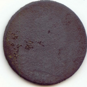 A large cent found detecting