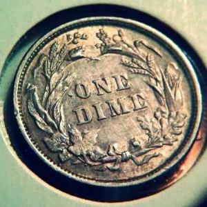 1892 Barber Dime