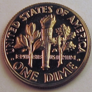 1972 S Rooseveltl Proof Reverse