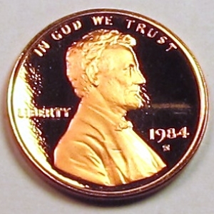 1984 S Lincoln Proof Ob