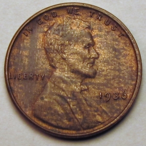 1936 LWC Woody Obverse