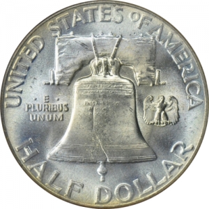 1948 50C NGC MS65FBL
