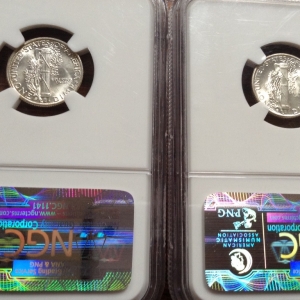 1943 S MS-66 Reverse