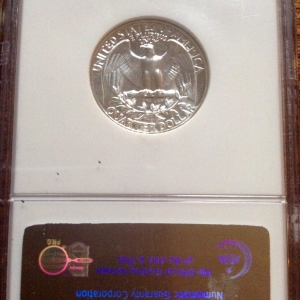1962 PF-67 Reverse