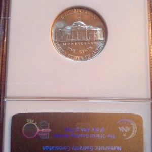 1943 S MS-66 Reverse