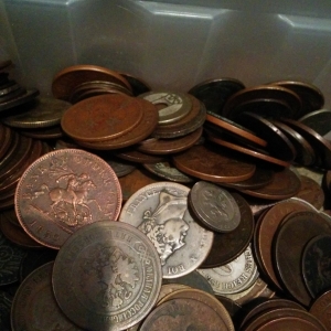 My world coin bin