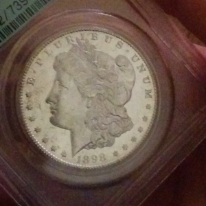 1898o MS-62 Prooflike Morgan