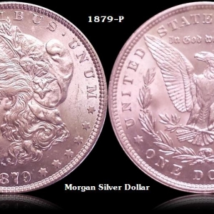 1879 Morgan Dollar