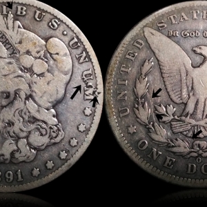 Clashed 1891o Morgan