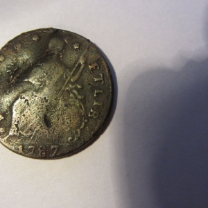 1787 Connecticut Draped Bust