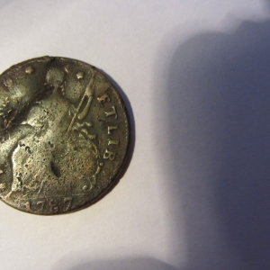 1787 Connecticut Draped Bust