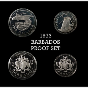 1973 Barbados Proof Set