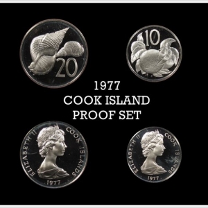 1977 Cook Island Proof Set