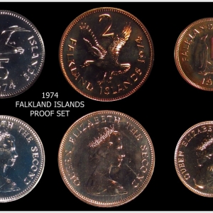 1974 Falkland Island Proof Set