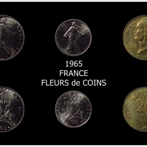 1965 France Fleurs de Coins