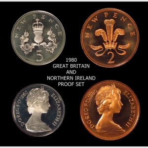 1980 Great Britain/Ireland Proof Set