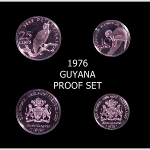 1976 Guyana Proof Set