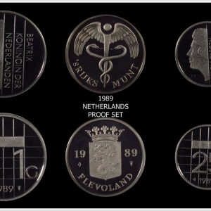 1989 Netherlands Proof Set