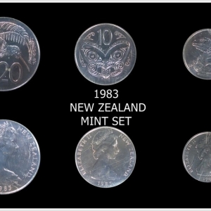 1983 New Zealand Mint Set