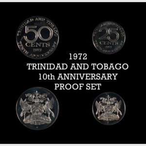 1972 Trinidad & Tabago Proof Set
