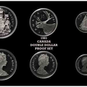 1981 Canada Proof Set
