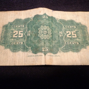 1900 DOMINION OF CANADA 25 CENTS