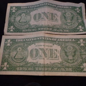 1935 AND1957 $1 SILVER CERTIFICATES