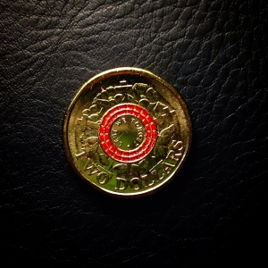 New 2015 Australian two dollar circulating commemorateive coin