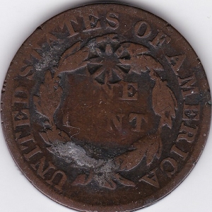 US Large Cent - 1831