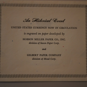 Presentation booklet
