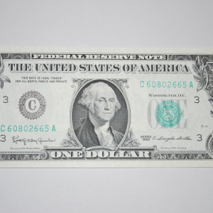 Front of note