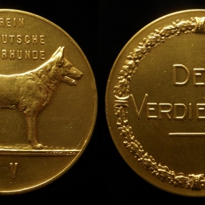 Show Medal gilt