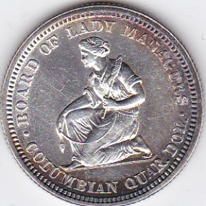 1893 Isabella Quarter