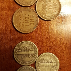 Cents and Dimes Reverse