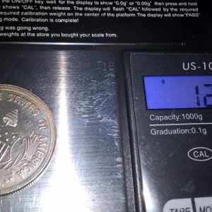 U.S half dollar backside