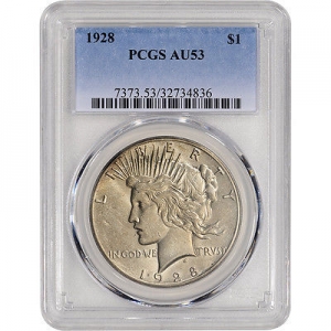 1928 Peace Dollar