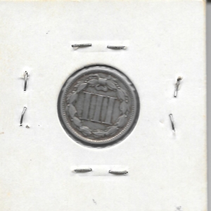 1868 Thee Cent