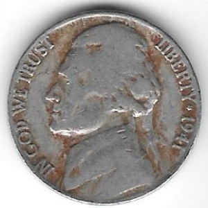 1941 Nickel