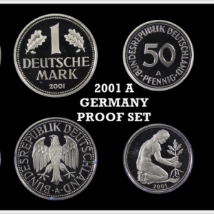 2001 Germany Proof Set