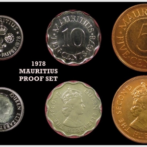 1978 Mauritius Proof Set