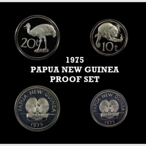 1975 Papua Proof Set