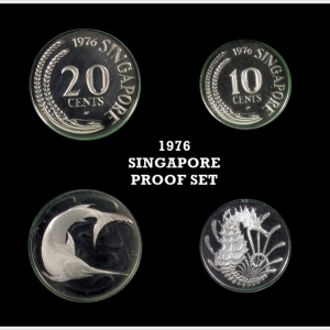 1976 Singapore Proof Set