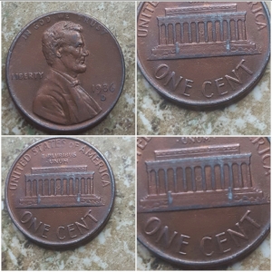 1986 D Lincoln penny