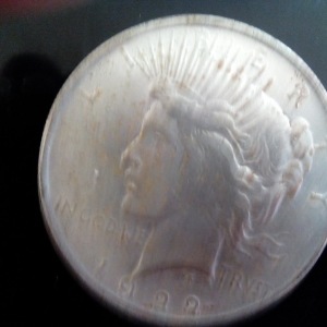 1922 USA 1 dollar face